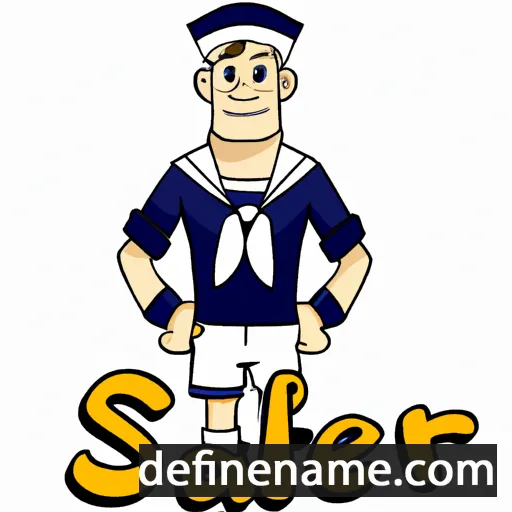 cartoon of the name Sailor