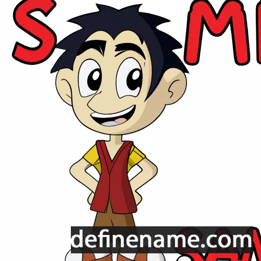 cartoon of the name Saimi