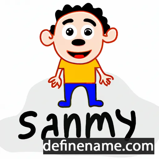 cartoon of the name Saimy