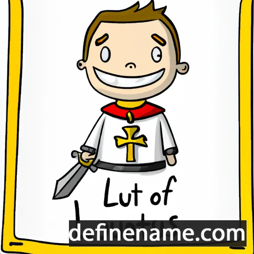 Saint-Louis cartoon