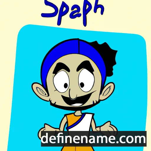 cartoon of the name Saiph