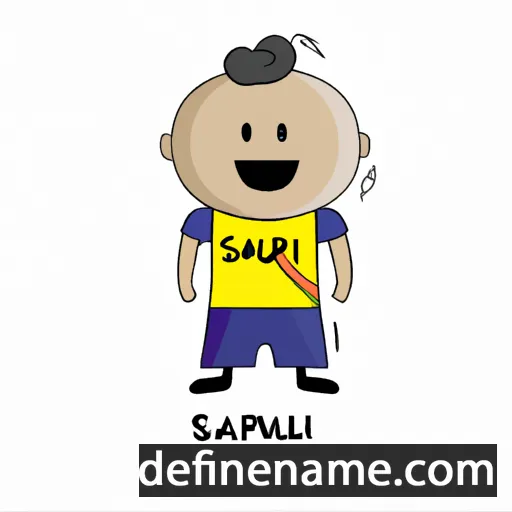 cartoon of the name Saipul