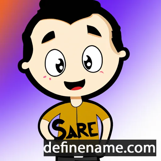 cartoon of the name Saire