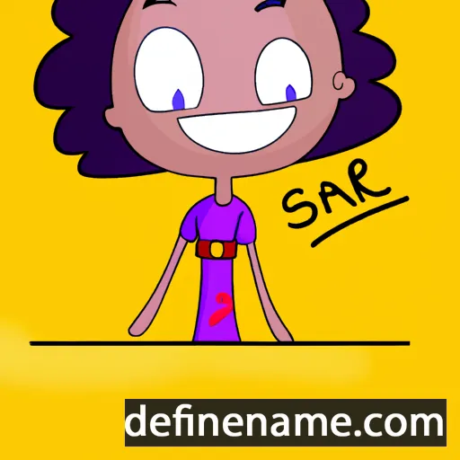 cartoon of the name Saire