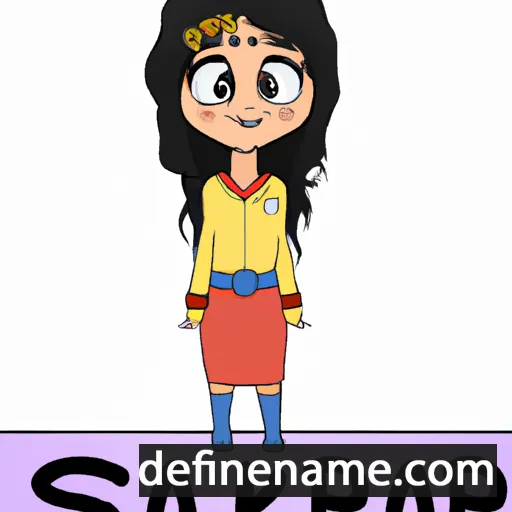 cartoon of the name Sairika