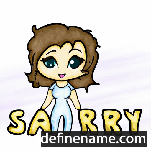 cartoon of the name Sairy