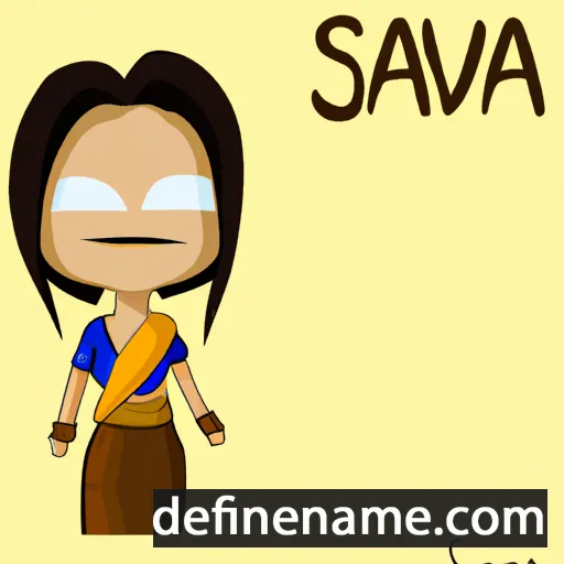 Saiva cartoon