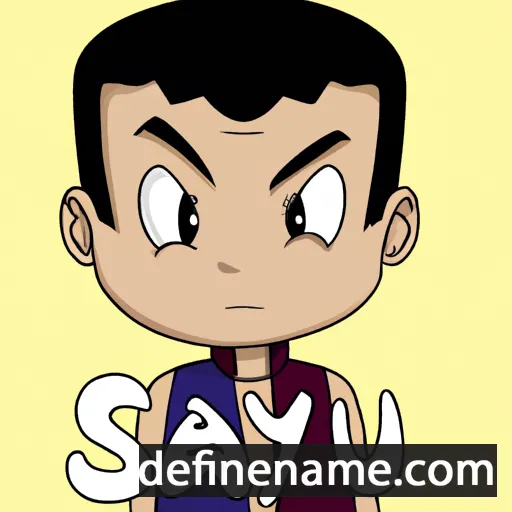 Saiyi cartoon