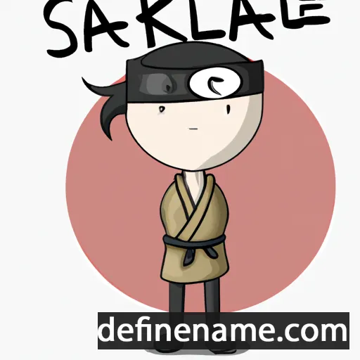 Sakae cartoon