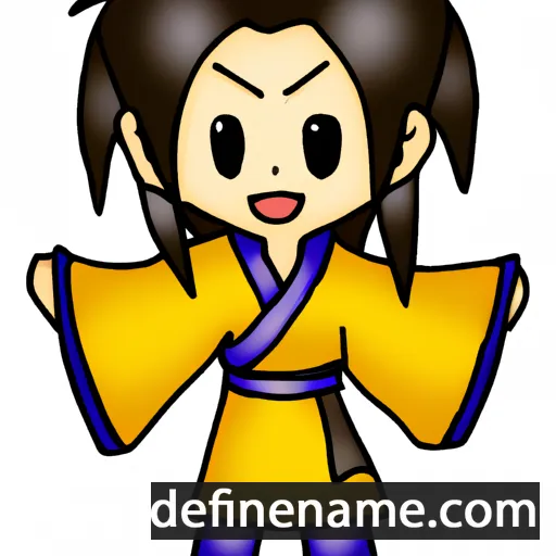 cartoon of the name Sakiho