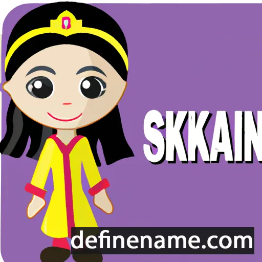 Sakinah cartoon