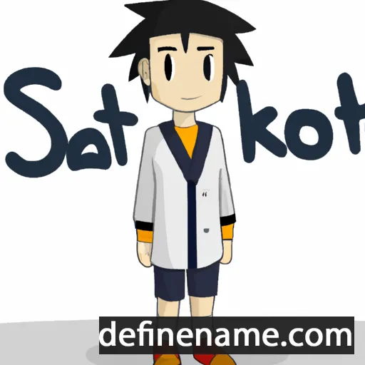 cartoon of the name Sakoto