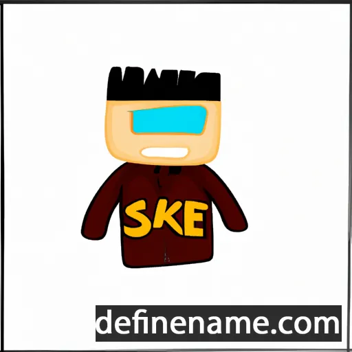 Sakse cartoon