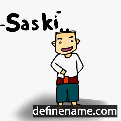 Saksit cartoon