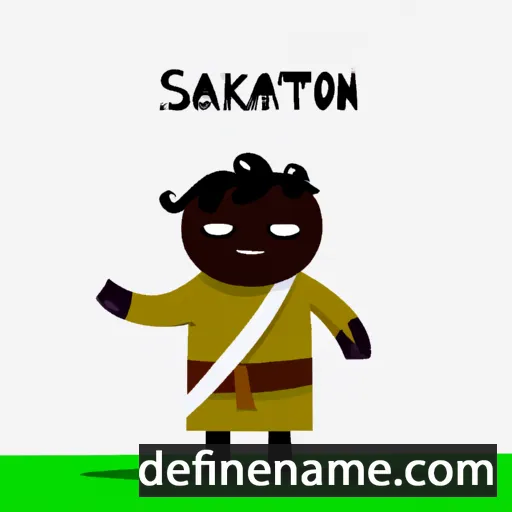 Saksonto'ra cartoon