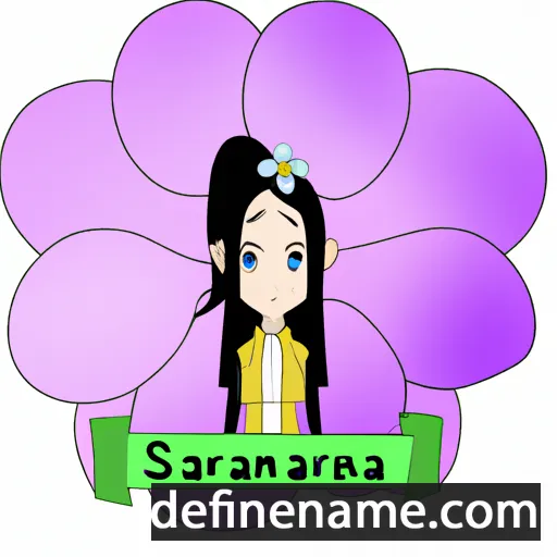 cartoon of the name Sakurahana