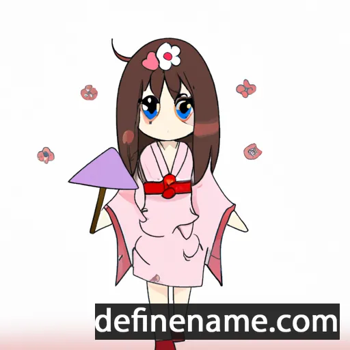 cartoon of the name Sakurahime