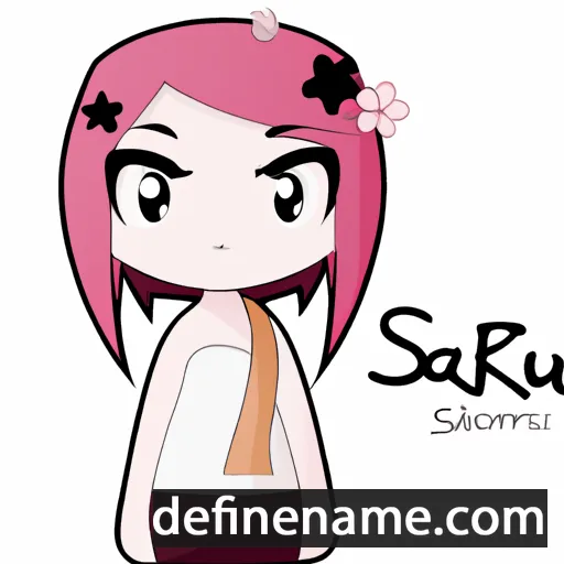 Sakuri cartoon