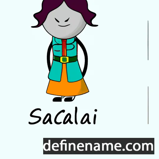 Salacija cartoon