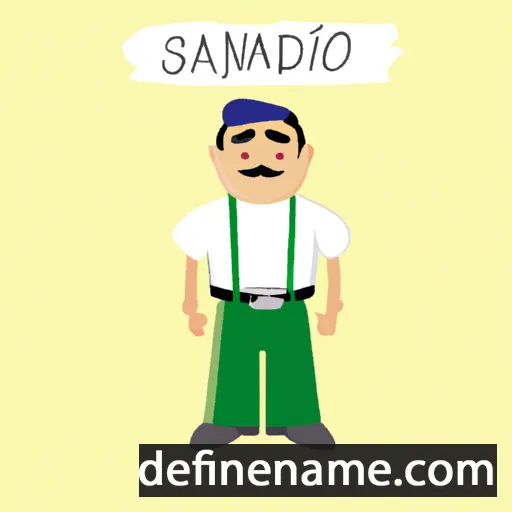 cartoon of the name Saladino