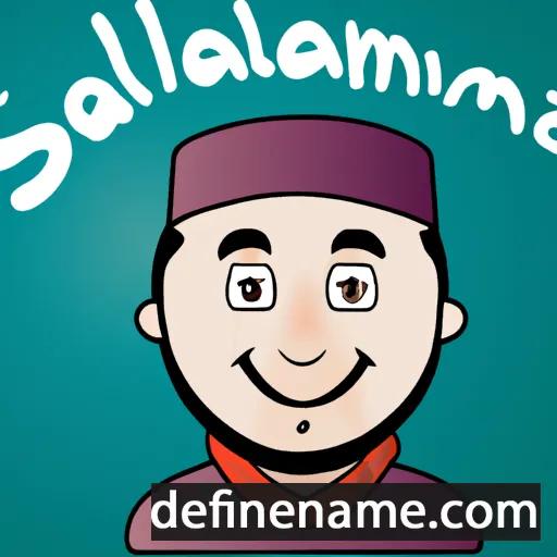 Salamatullah cartoon