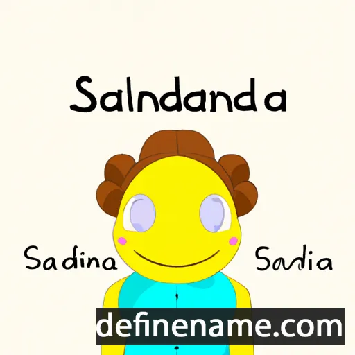 Salaminda cartoon