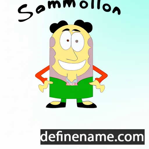 cartoon of the name Salamonet