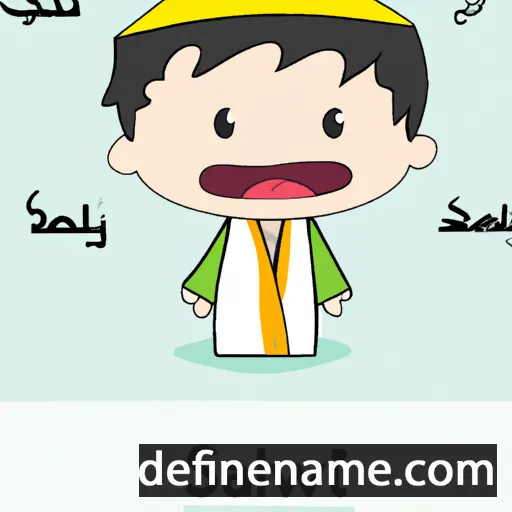 cartoon of the name Salawat