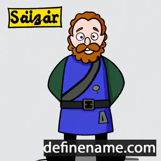 cartoon of the name Salgarðr