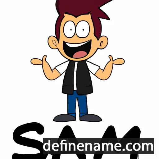 cartoon of the name Şamqız