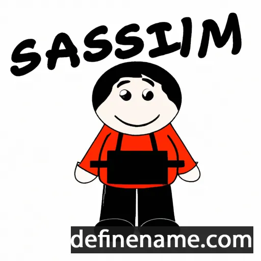 Şamsinisa cartoon