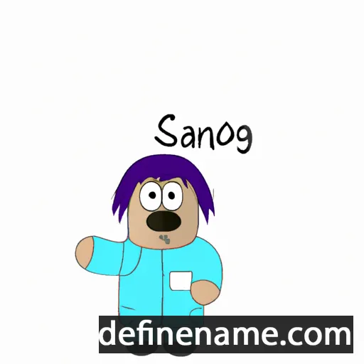 Sángisôĸ cartoon