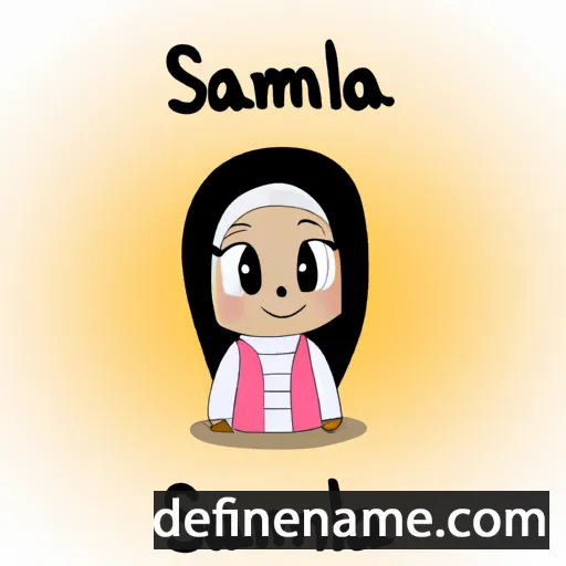 cartoon of the name Sälimä