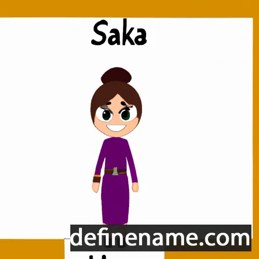 Salika cartoon