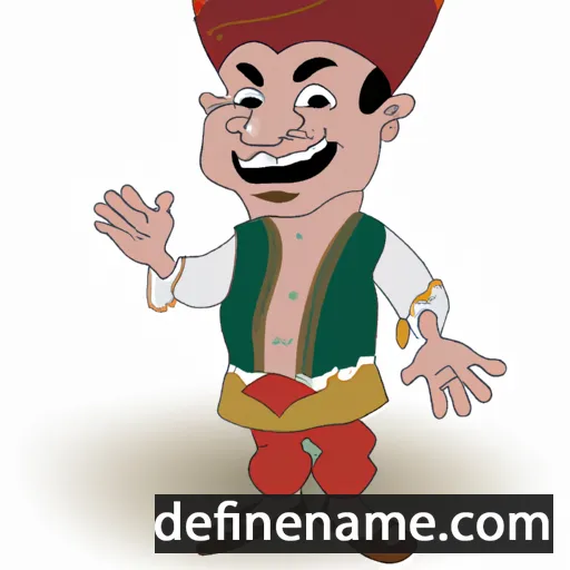 cartoon of the name Salikhat