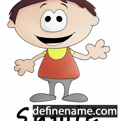 cartoon of the name Salime