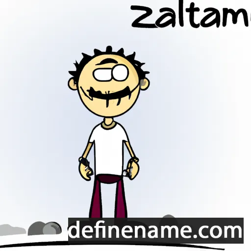 cartoon of the name Salimnazar