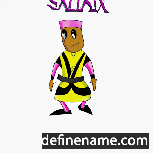 cartoon of the name Salimxo'ja