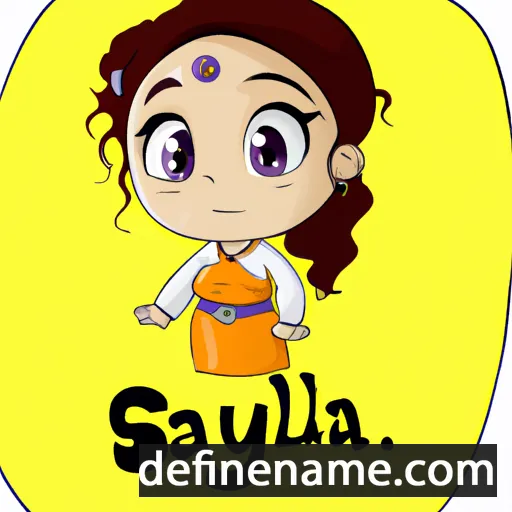 Saliya cartoon