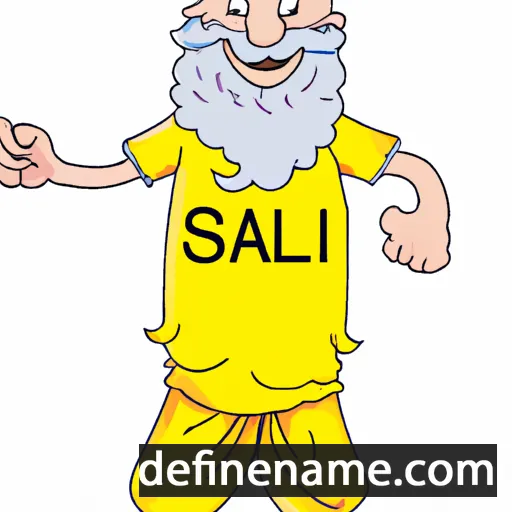 Sallali cartoon