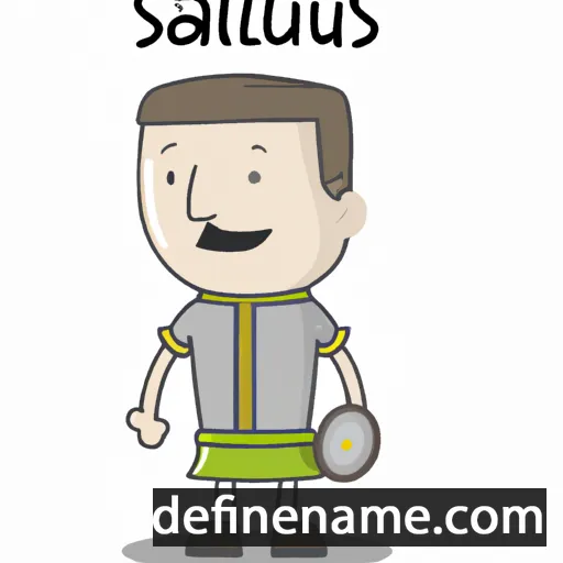 cartoon of the name Sallustius