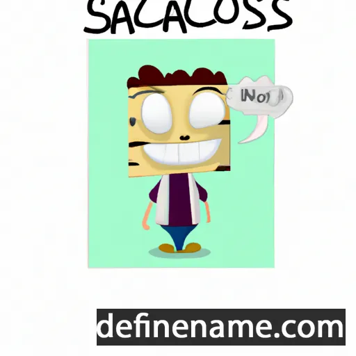 Salmacis cartoon