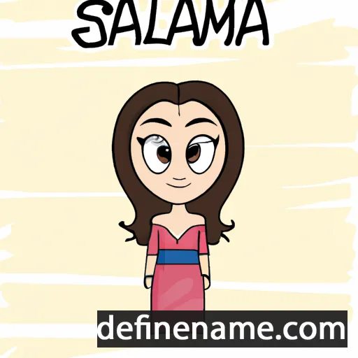 Salmara cartoon