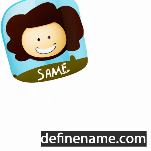 cartoon of the name Salme