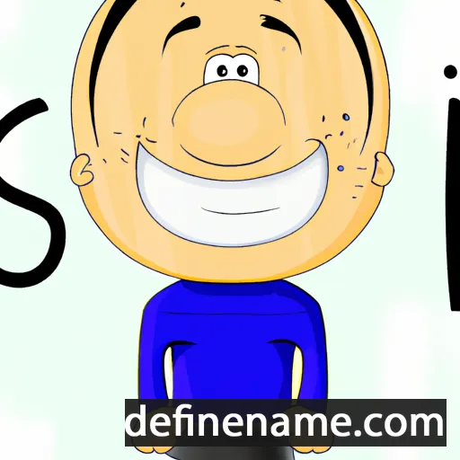 cartoon of the name Salmi