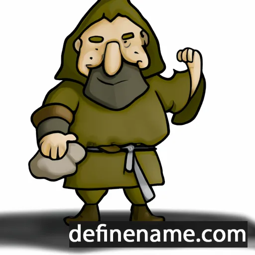 cartoon of the name Salmundr