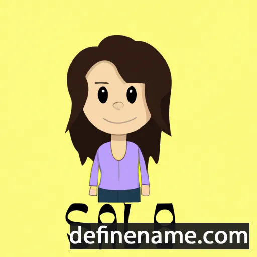 cartoon of the name Salòme