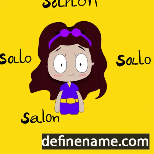 Saloméa cartoon