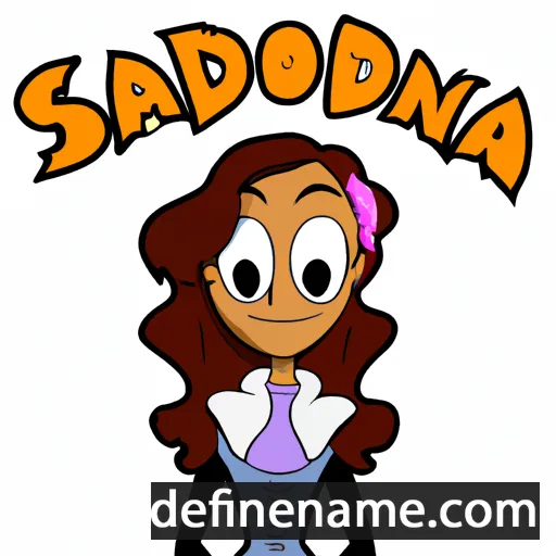 Salondra cartoon