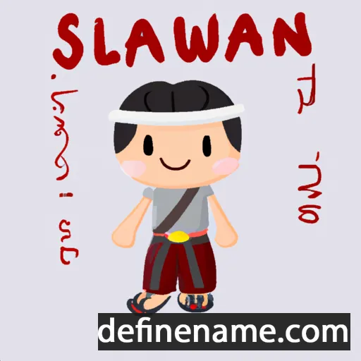 Salpawuni cartoon